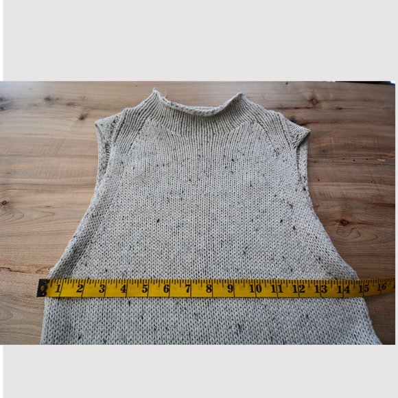 Cloth brand knitted sleeveless sweaterdress with slits Size Small - Picture 8 of 14